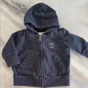 DIESEL BABYNavy Blue Zip-Up Hoodie Sweatshirt